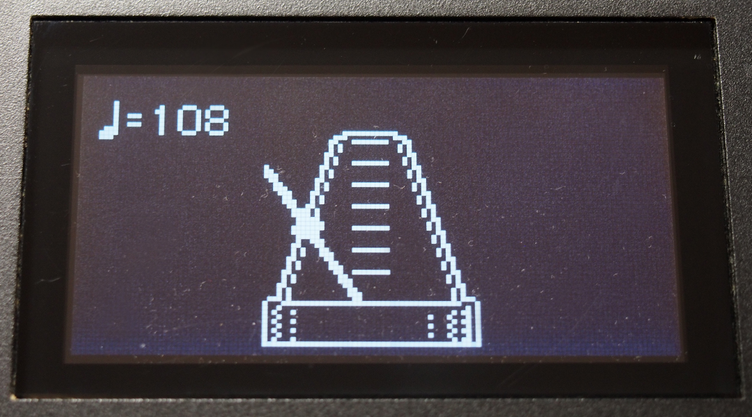 デジタルメトロノーム BPM=108